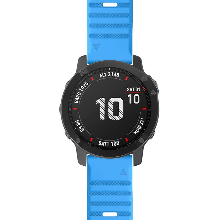 Super Nice Garmin Smartwatch Silicone Universel Strap - Blue#serie_12