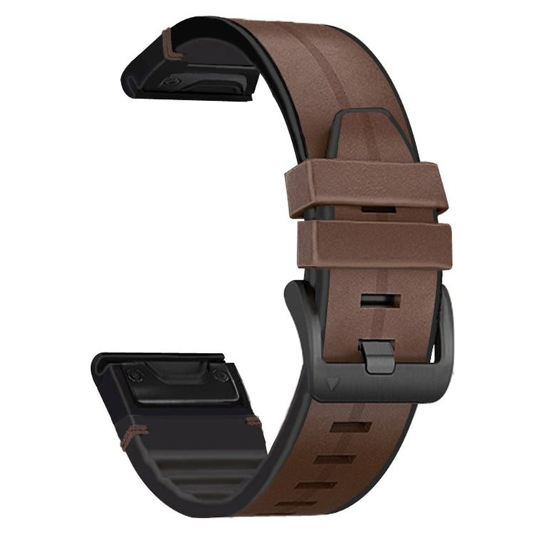 Delightful Garmin Smartwatch Silicone Universel Strap - Brown#serie_2