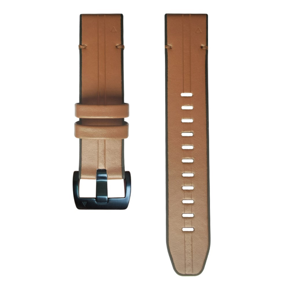 Delightful Garmin Smartwatch Silicone Universel Strap - Brown#serie_5