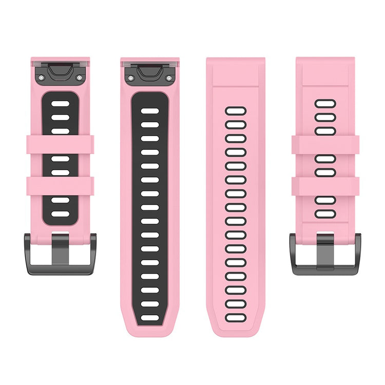 Mega Fashionable Garmin Smartwatch Silicone Universel Strap - Pink#serie_3