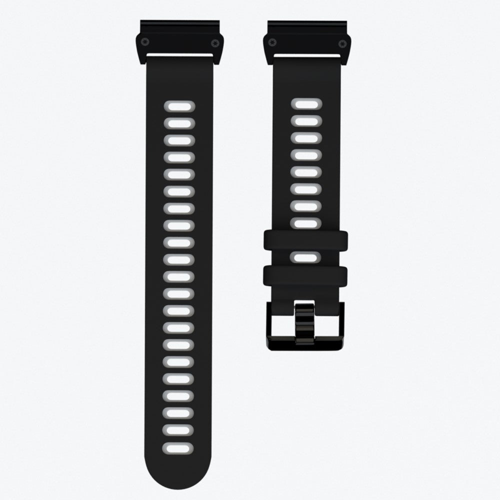 Really Cool Garmin Smartwatch Silicone Universel Strap - Silver#serie_1