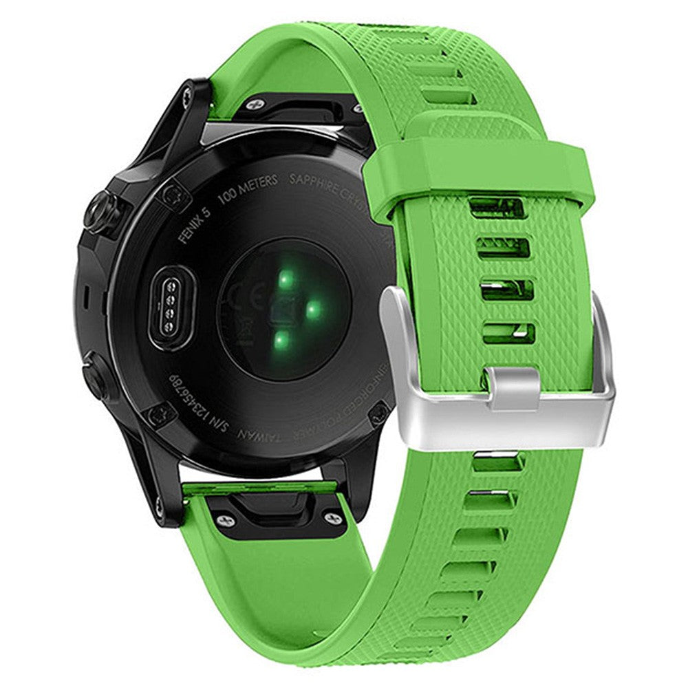 Absolutely Cool Garmin Smartwatch Silicone Universel Strap - Green#serie_3