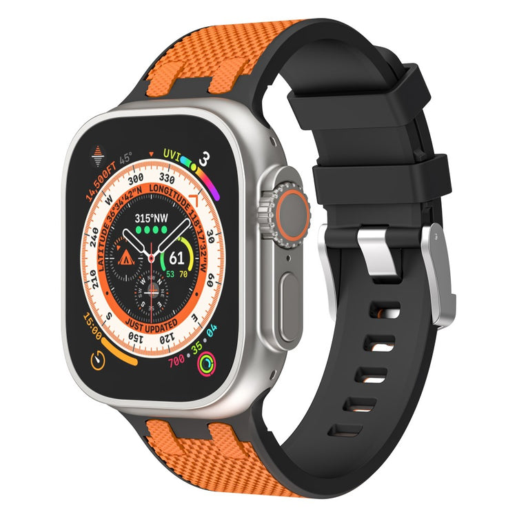 Very Fashionable Apple Smartwatch Silicone Universel Strap - Orange#serie_4