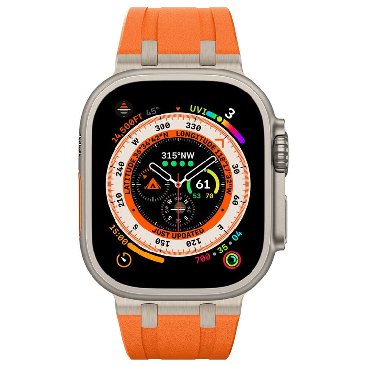 Comfortable Apple Smartwatch Silicone Universel Strap - Orange#serie_8