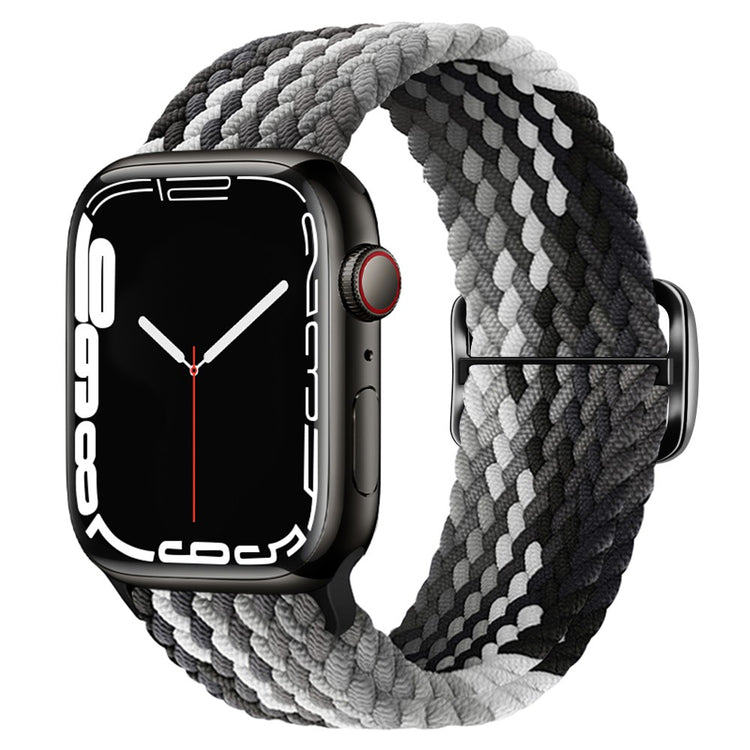 Very Elegant Apple Smartwatch Nylon Universel Strap - Silver#serie_21