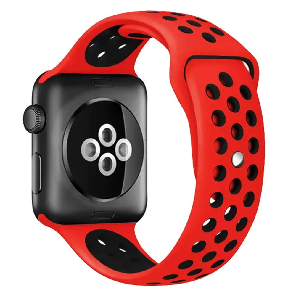 Very Neat Apple Smartwatch Silicone Universel Strap - Red#serie_4