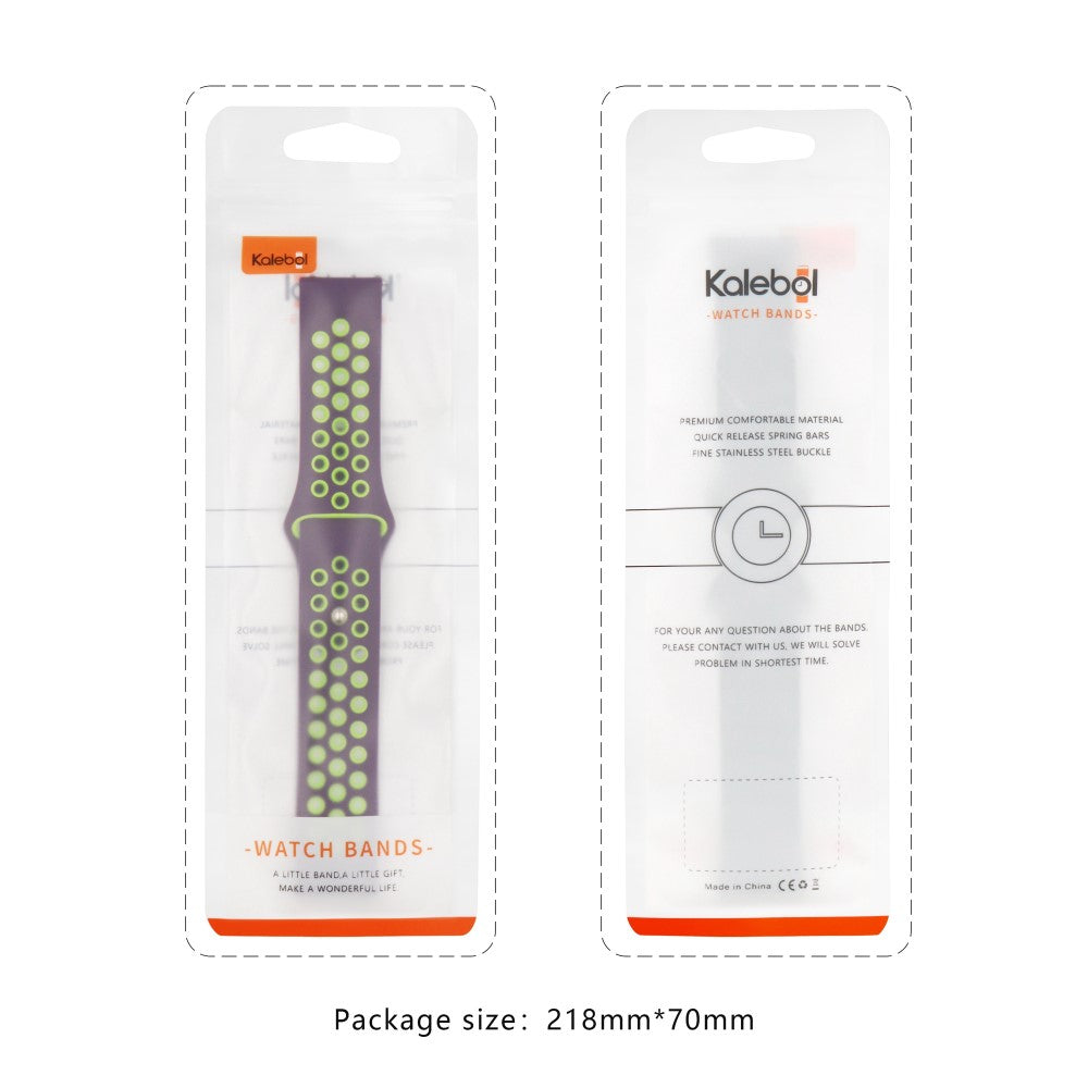 Very Durable Apple Smartwatch Silicone Universel Strap - Purple#serie_8