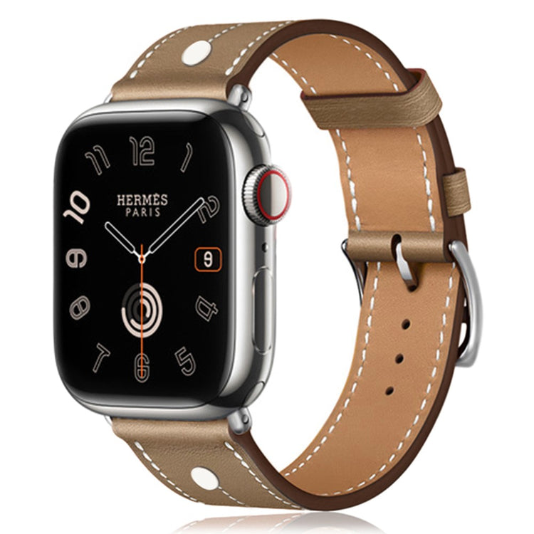 Excellent Apple Smartwatch Genuine Leather Universel Strap - Brown#serie_2