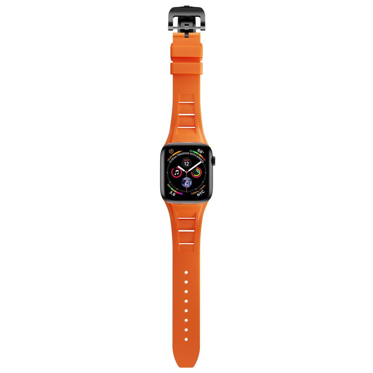 Remarkably Tough Apple Smartwatch Silicone Universel Strap - Orange#serie_5