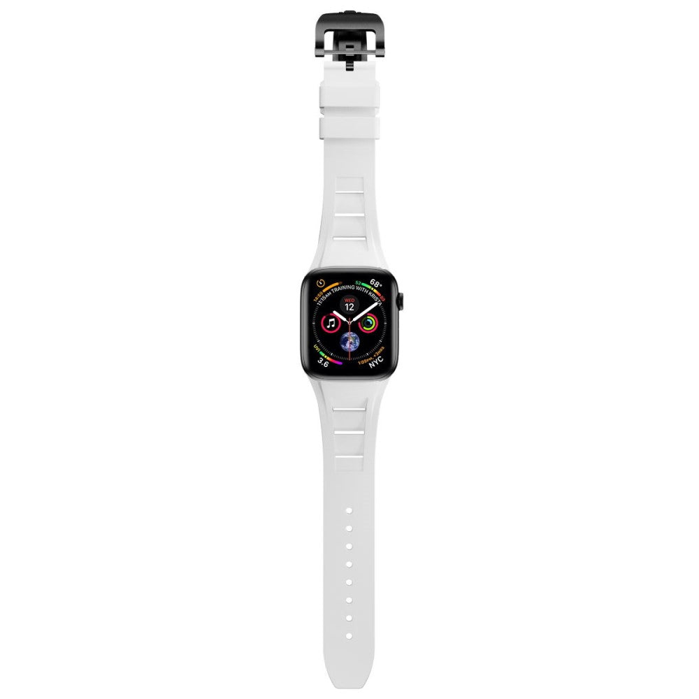 Remarkably Tough Apple Smartwatch Silicone Universel Strap - White#serie_6