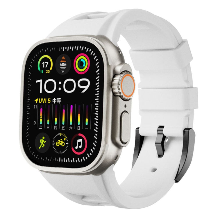 Very Cool Apple Smartwatch Silicone Universel Strap - White#serie_6