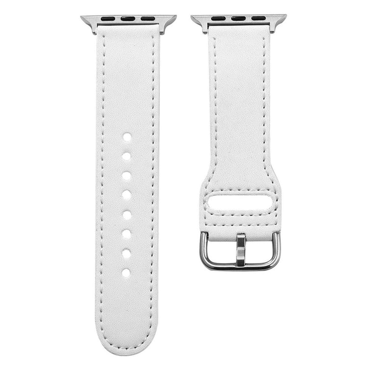 Absolutely Nice Apple Smartwatch Pu Leather Universel Strap - White#serie_5