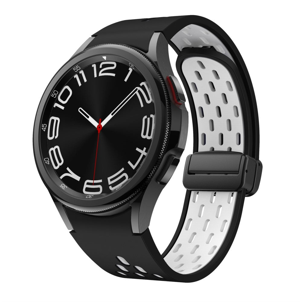 Mega Tough Samsung Smartwatch Silicone Universel Strap - Black#serie_1