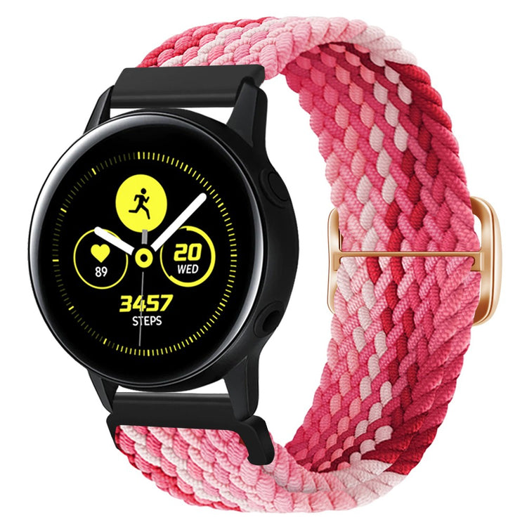 Super Stylish Smartwatch Nylon Universel Strap - Red#serie_6