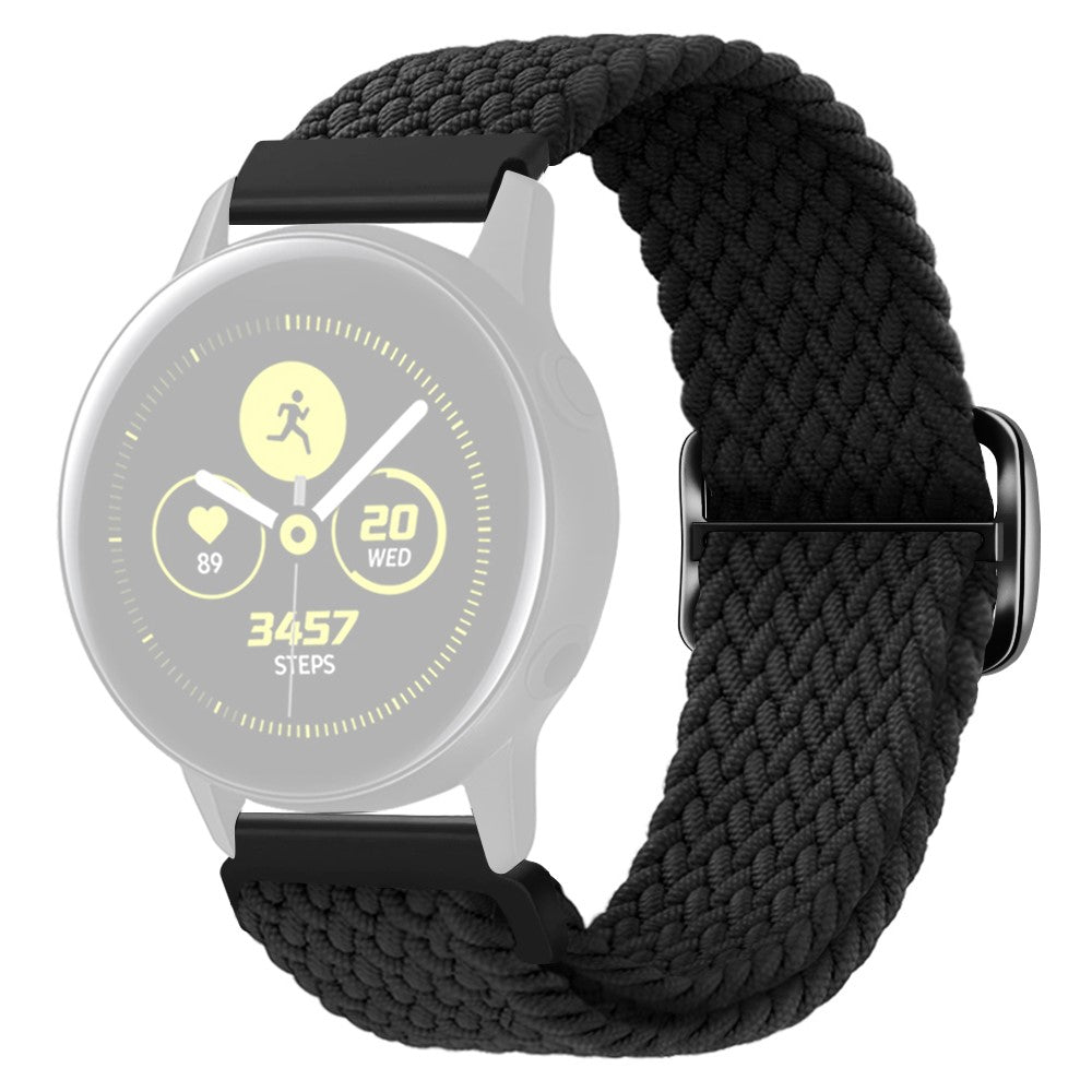 Absolutely Strong Smartwatch Nylon Universel Strap - Black#serie_9