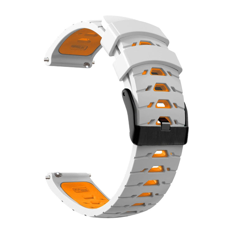 Incredibly Pleasant Smartwatch Silicone Universel Strap - White#serie_1