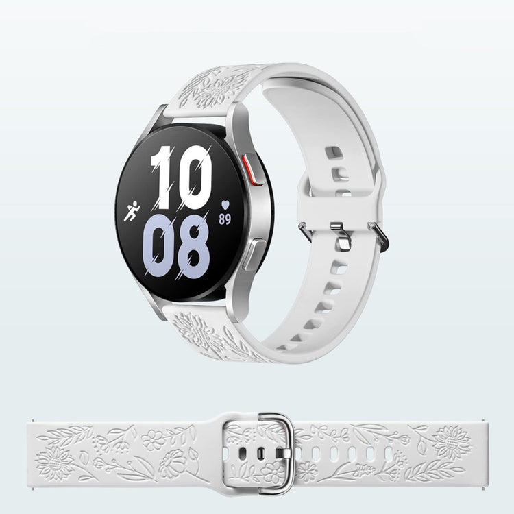 Mega Sweet Smartwatch Silicone Universel Strap - White#serie_2