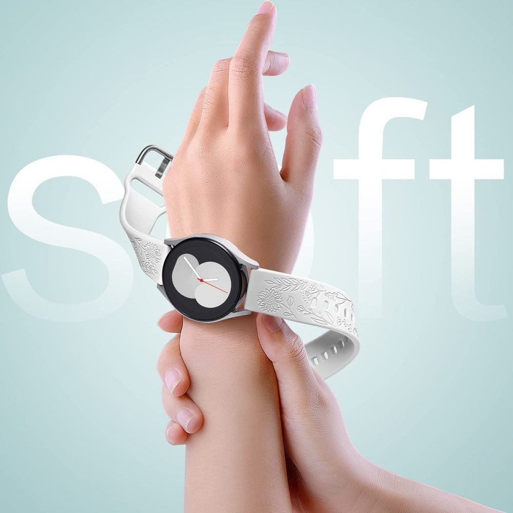 Mega Sweet Smartwatch Silicone Universel Strap - White#serie_2