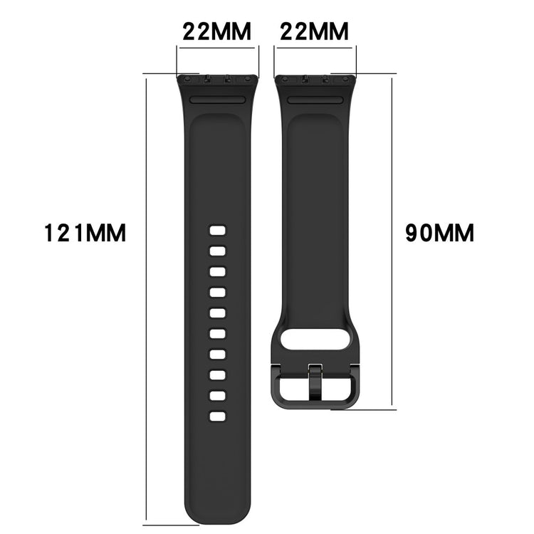 For Samsung Galaxy Fit3 Flexible Watch Strap Silicone Band Wrist Bracelet - Red#serie_4