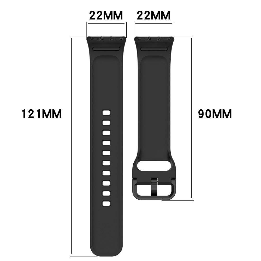 For Samsung Galaxy Fit3 Flexible Watch Strap Silicone Band Wrist Bracelet - Dark Grey#serie_10