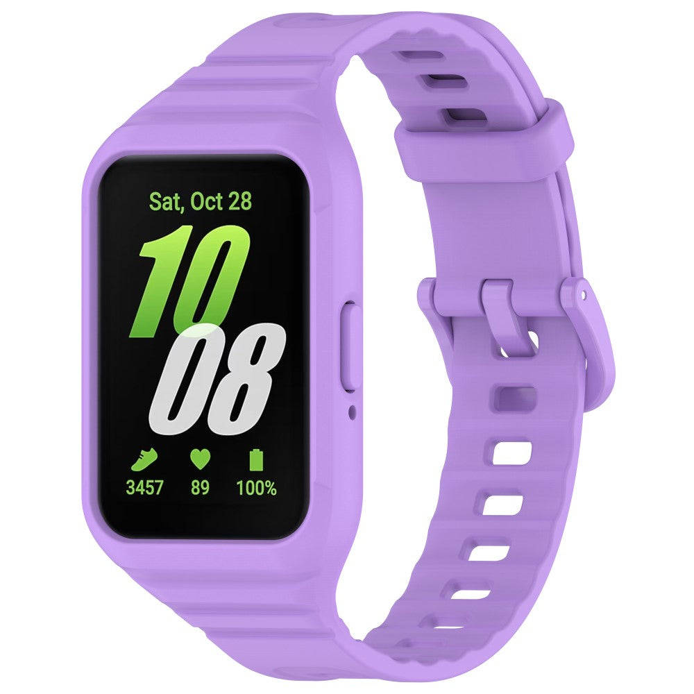 Exquisite Samsung Galaxy Fit 3 Silicone Strap - Purple#serie_1