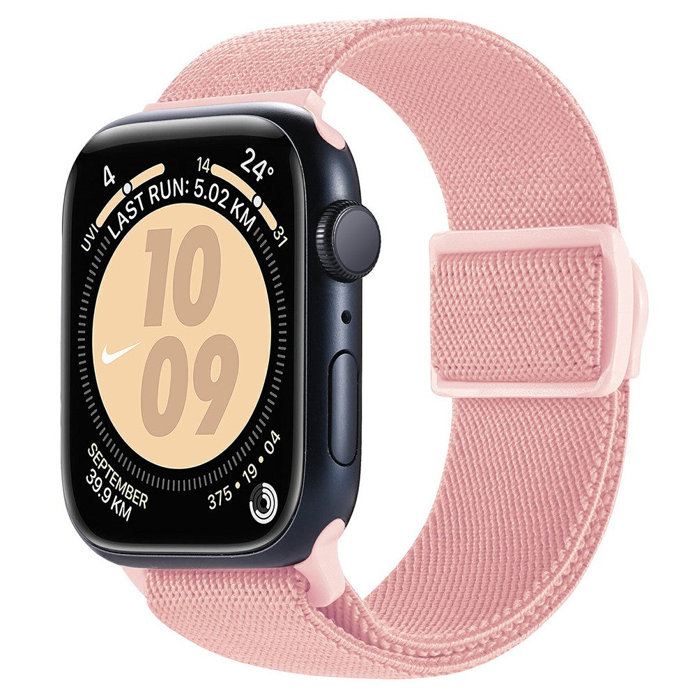 Super Stylish Apple Smartwatch Nylon Universel Strap - Pink#serie_2