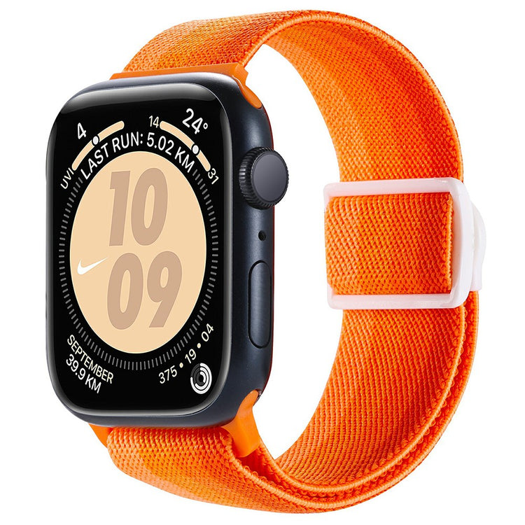 Super Stylish Apple Smartwatch Nylon Universel Strap - Orange#serie_11