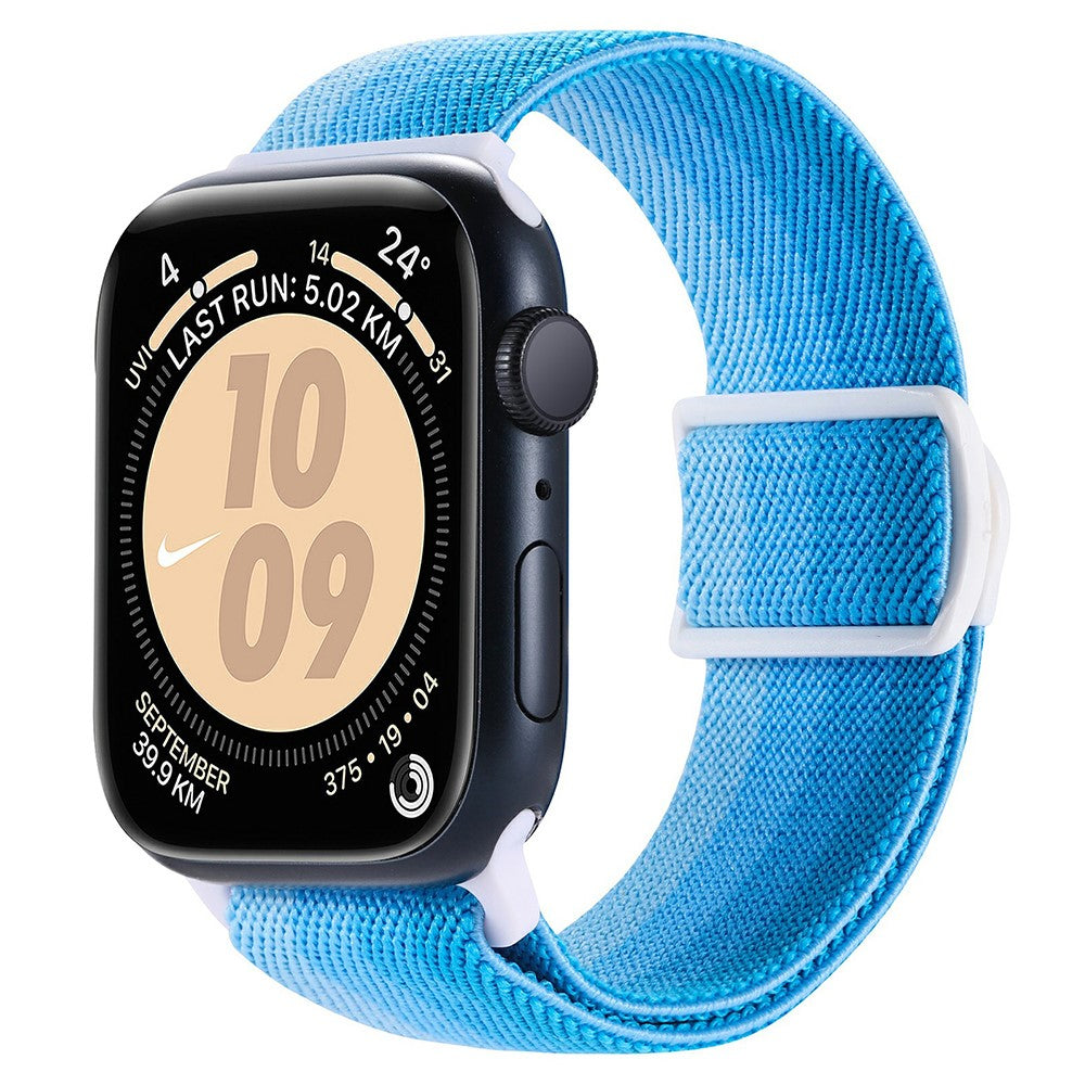 Super Stylish Apple Smartwatch Nylon Universel Strap - Blue#serie_14