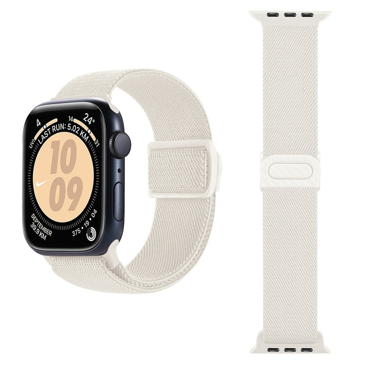 Super Stylish Apple Smartwatch Nylon Universel Strap - White#serie_18