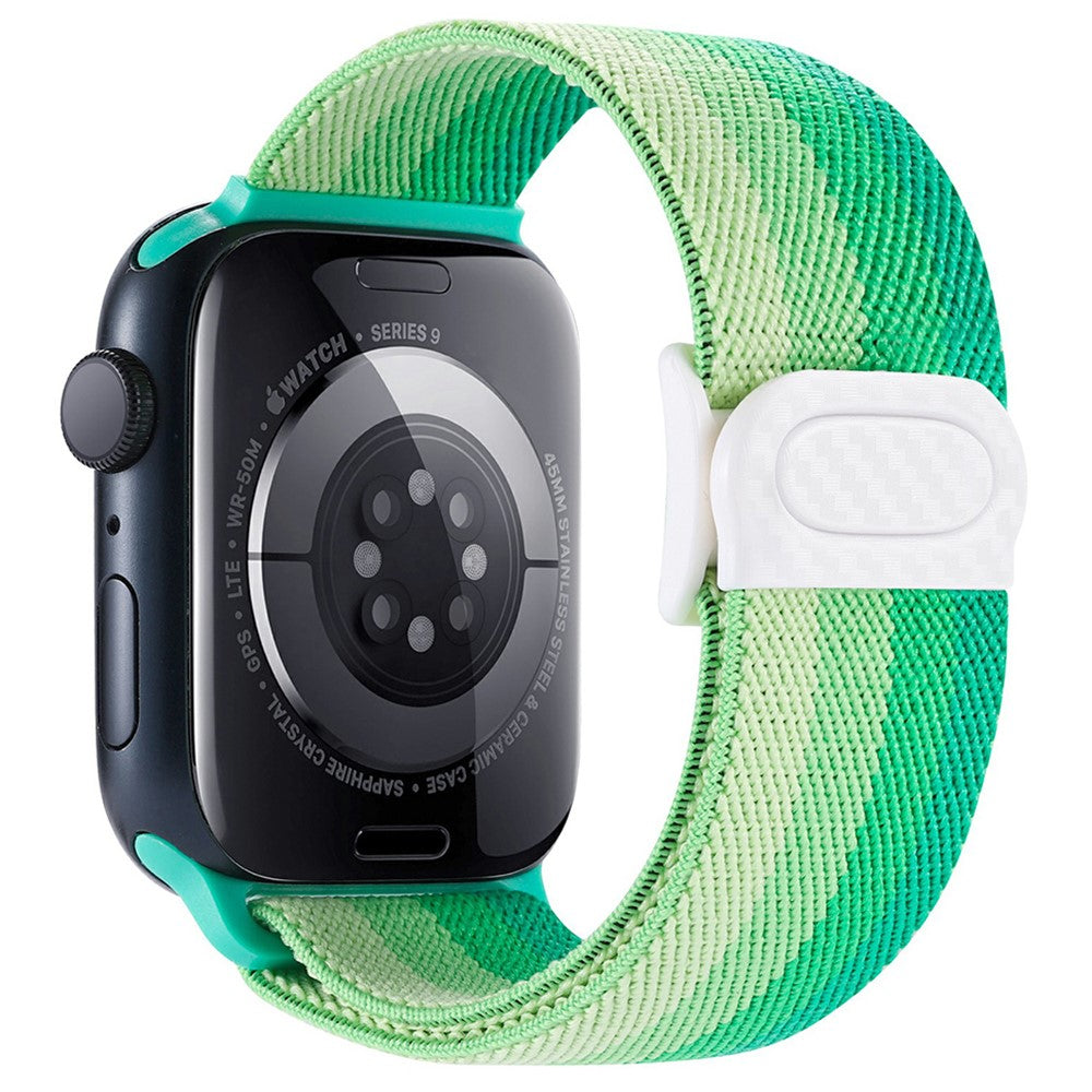 Remarkably Pleasant Apple Smartwatch Nylon Universel Strap - Green#serie_1