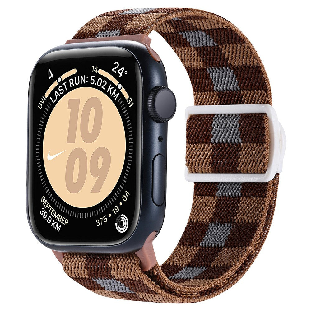 Incredibly Pleasant Apple Smartwatch Nylon Universel Strap - Brown#serie_7