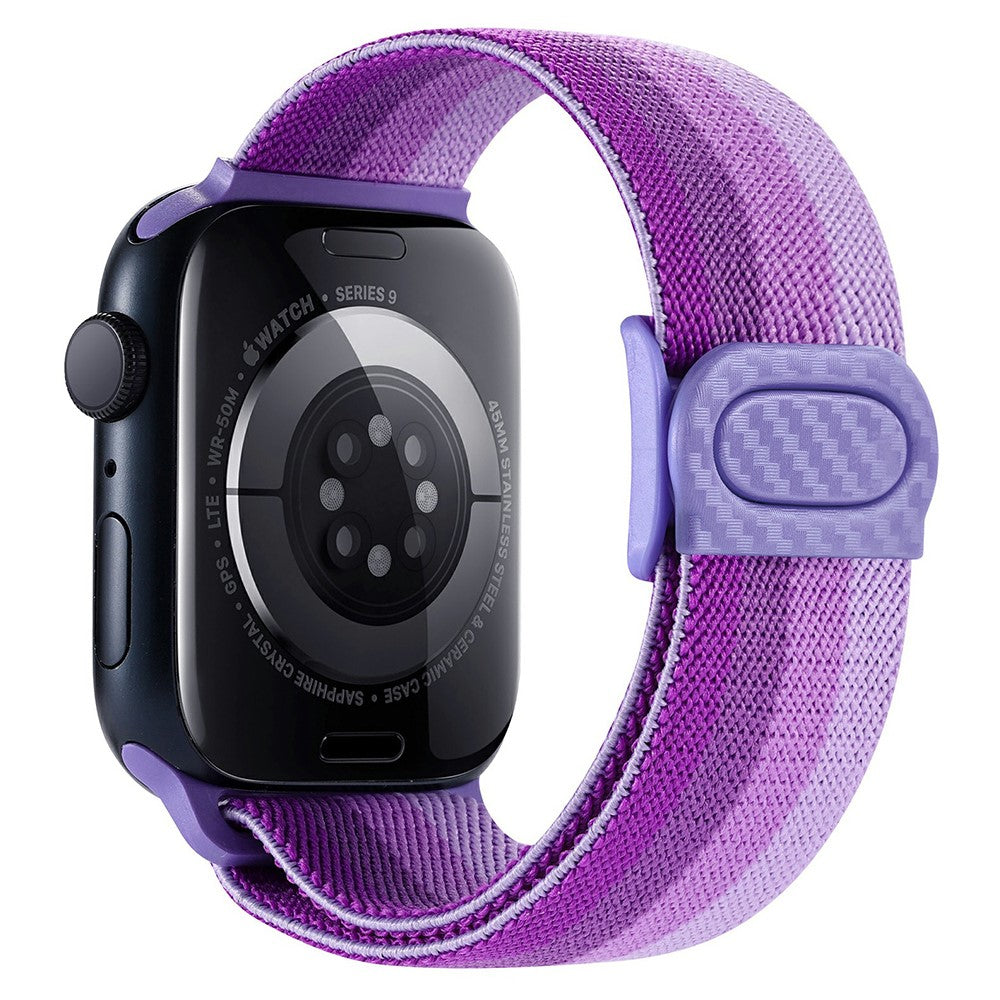 Remarkably Pleasant Apple Smartwatch Nylon Universel Strap - Purple#serie_15