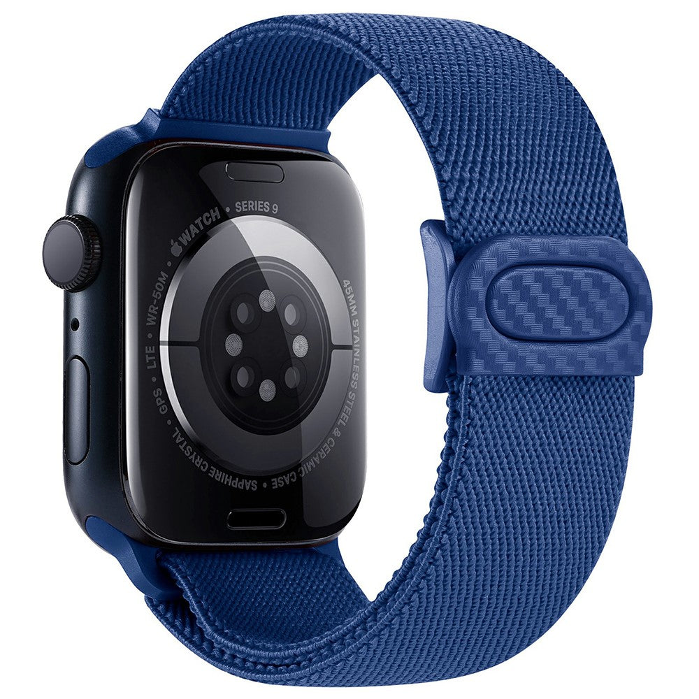 Remarkably Pleasant Apple Smartwatch Nylon Universel Strap - Blue#serie_16