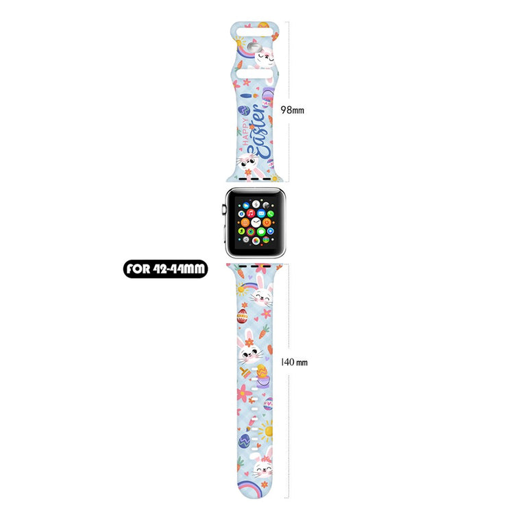 Very Fashionable Apple Smartwatch Silicone Universel Strap - Pink#serie_8