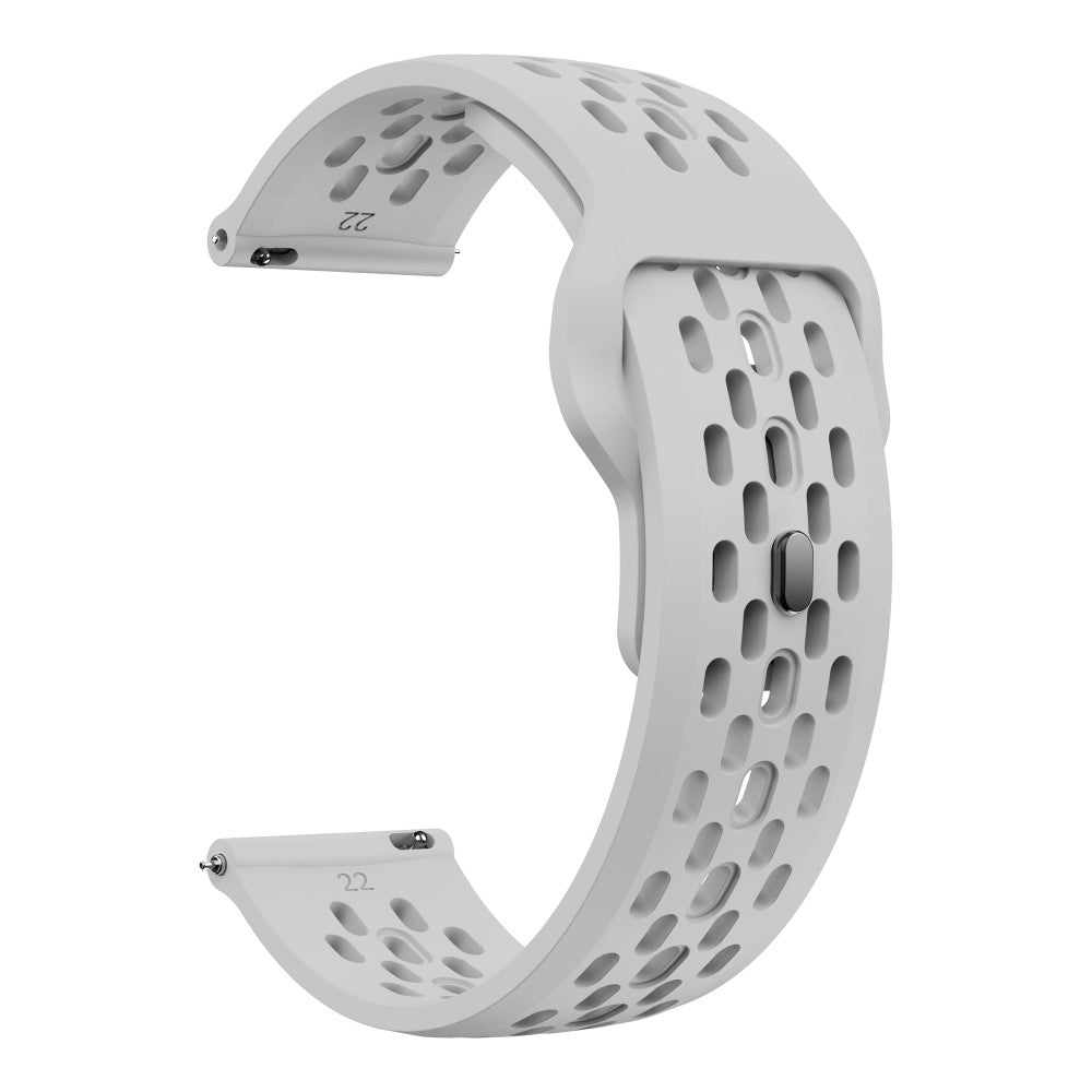 Absolutely Reliable Smartwatch Silicone Universel Strap - Silver#serie_7