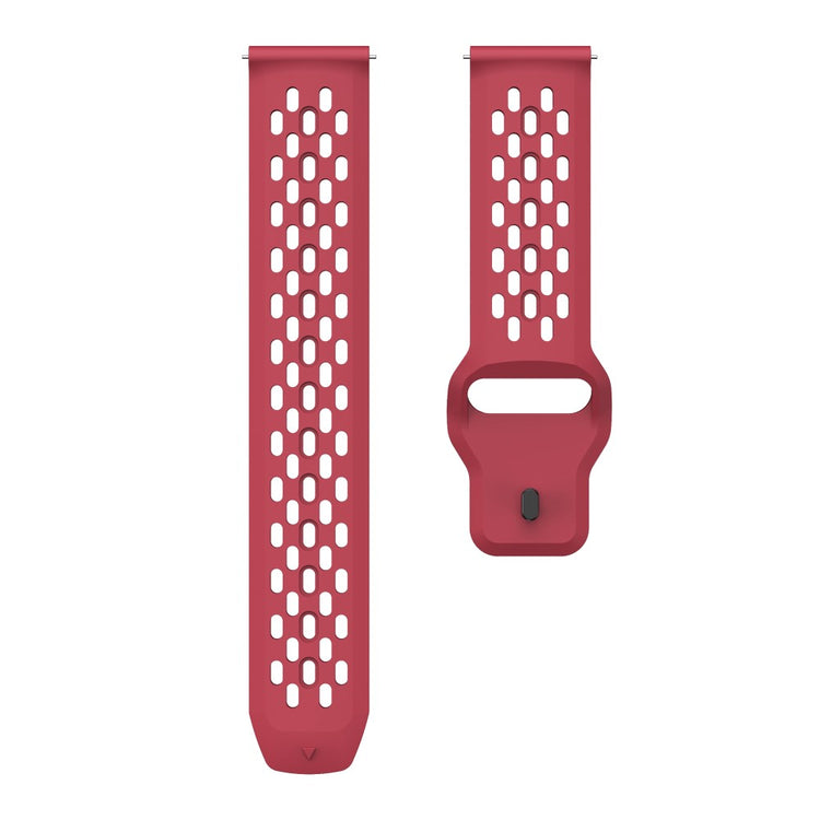 Incredibly Agreeable Smartwatch Silicone Universel Strap - Red#serie_12