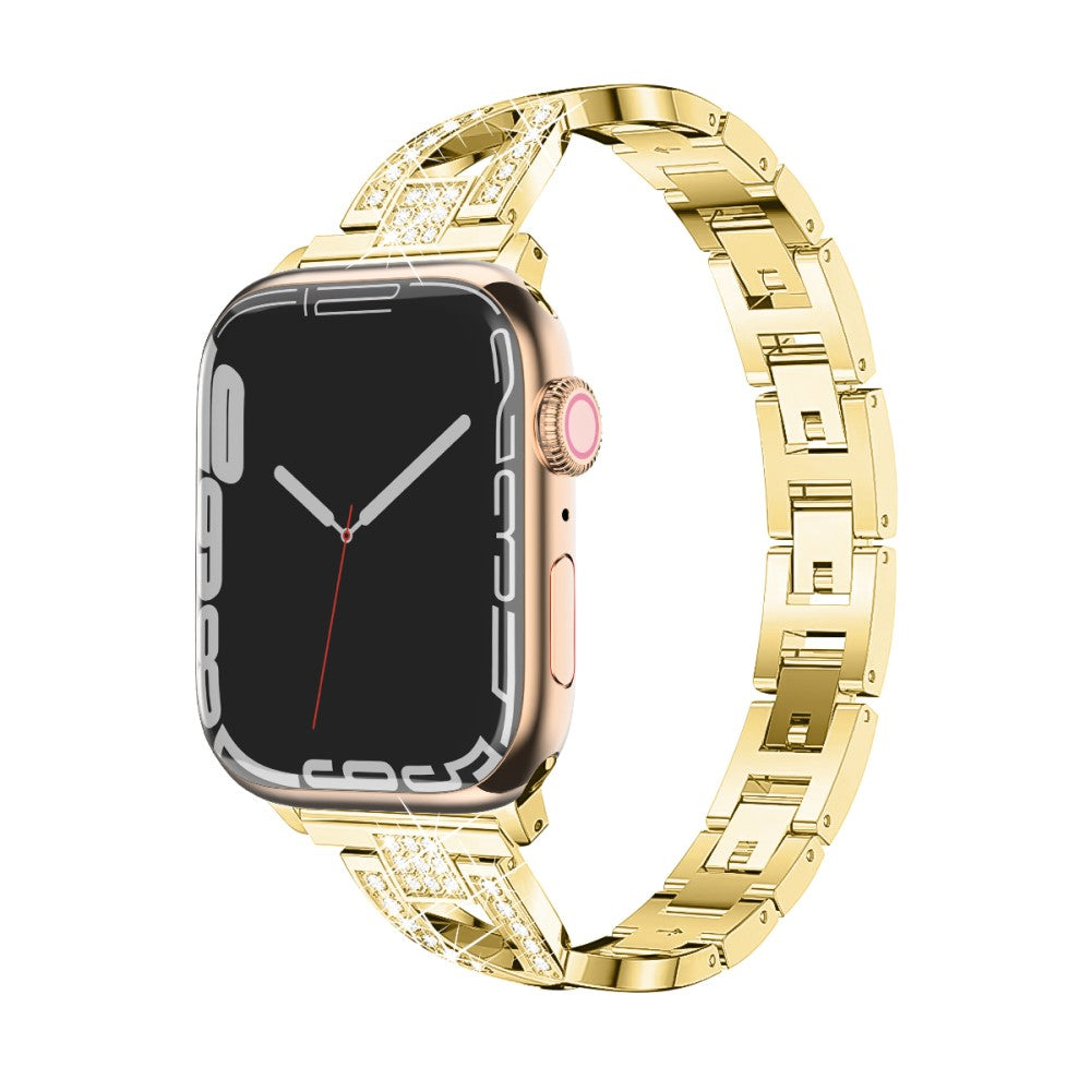 Incredibly Cool Apple Smartwatch Rhinestone Universel Strap - Gold#serie_2