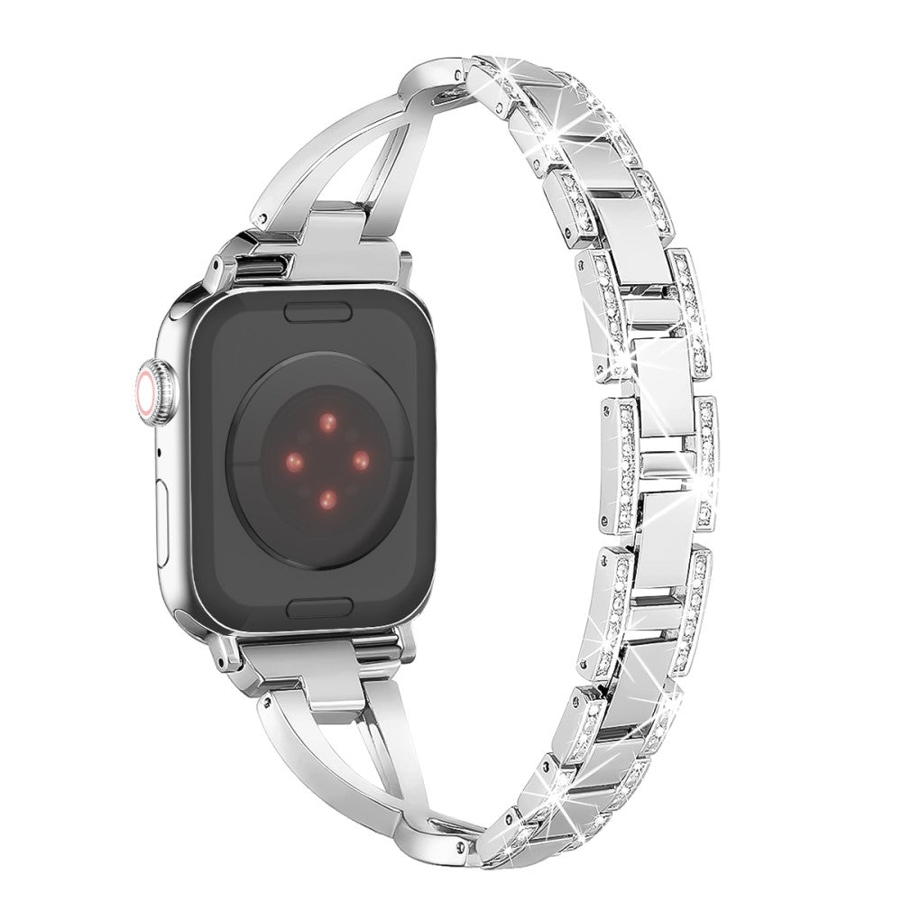 Very Pleasant Apple Smartwatch Rhinestone Universel Strap - Silver#serie_5