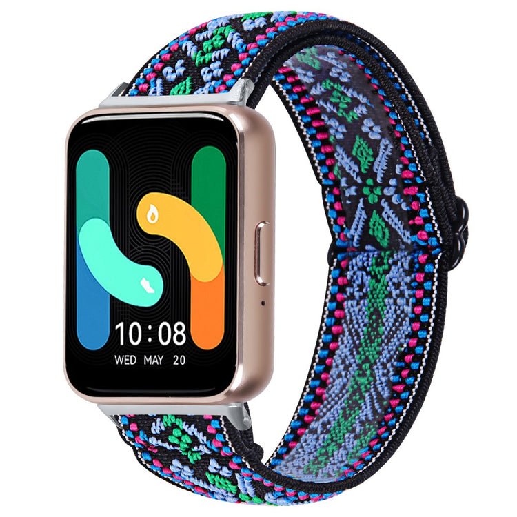 Super Pleasant Samsung Galaxy Fit 3 Nylon Strap - Multicolor#serie_12