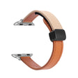 Tidslöst Apple Smartwatch Konstläder Universell Armband