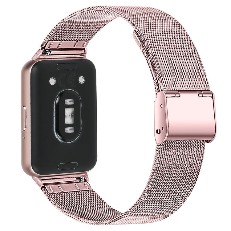 Mega Cool Samsung Galaxy Fit 3 Metal Strap - Pink#serie_3