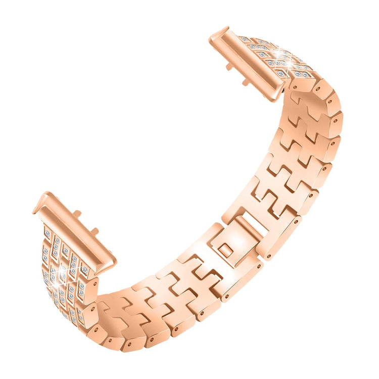 Very Beautiful Samsung Galaxy Fit 3 Rhinestone Strap - Pink#serie_4