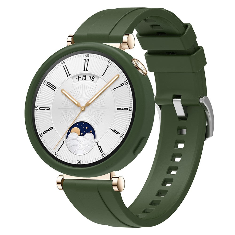 Absolutely Cool Huawei Watch GT 4 41mm Silicone Strap - Green#serie_9