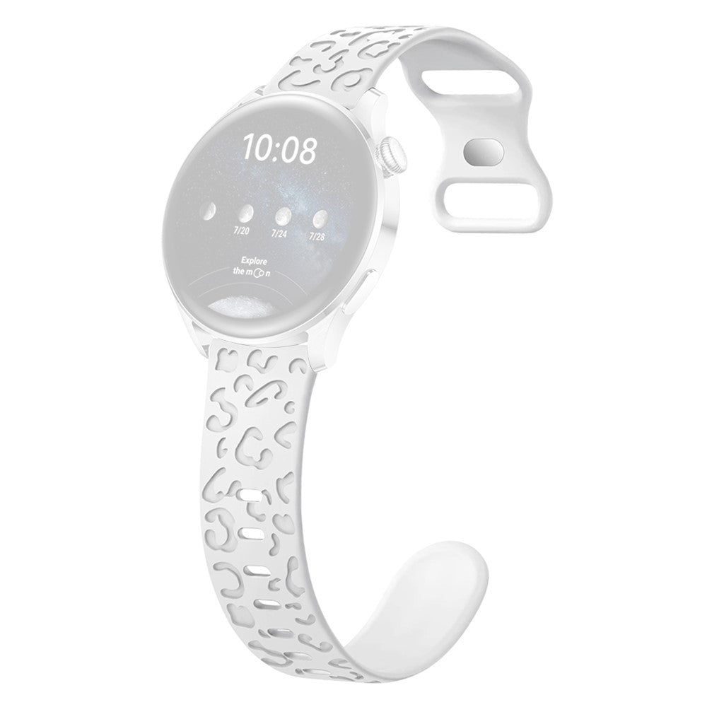 Incredibly Pleasant Smartwatch Silicone Universel Strap - White#serie_2