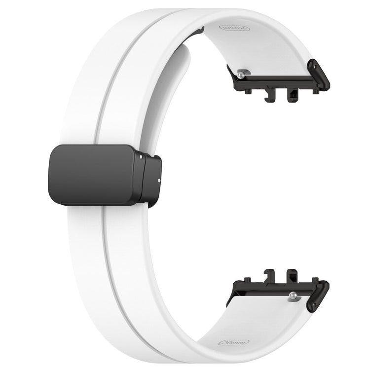 Super Comfortable Samsung Galaxy Fit 3 Silicone Strap - White#serie_2