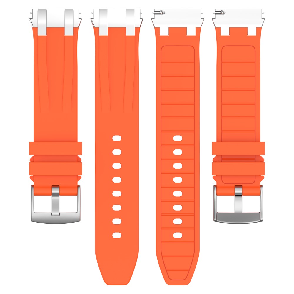 Elegant Smartwatch Silicone Universel Strap - Orange#serie_3