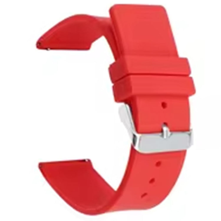 Remarkably Stylish 20mm Silicone Strap - Red#serie_7