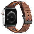Skönt Apple Smartwatch Äkta Läder Universell Armband