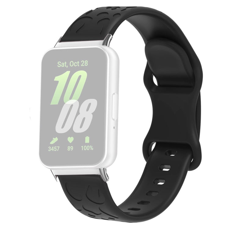 Remarkably Lovely Samsung Galaxy Fit Silicone Strap - Black#serie_1