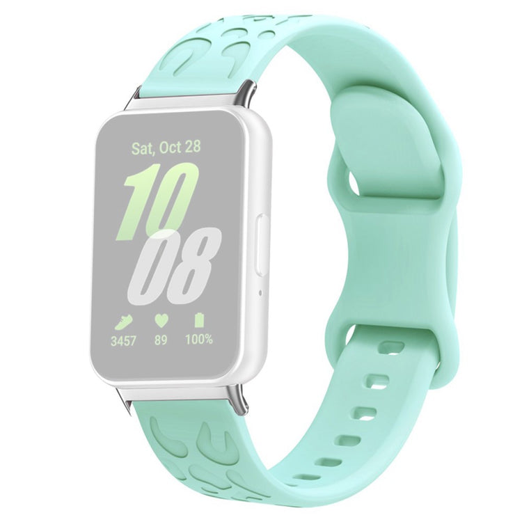 Remarkably Lovely Samsung Galaxy Fit Silicone Strap - Green#serie_8